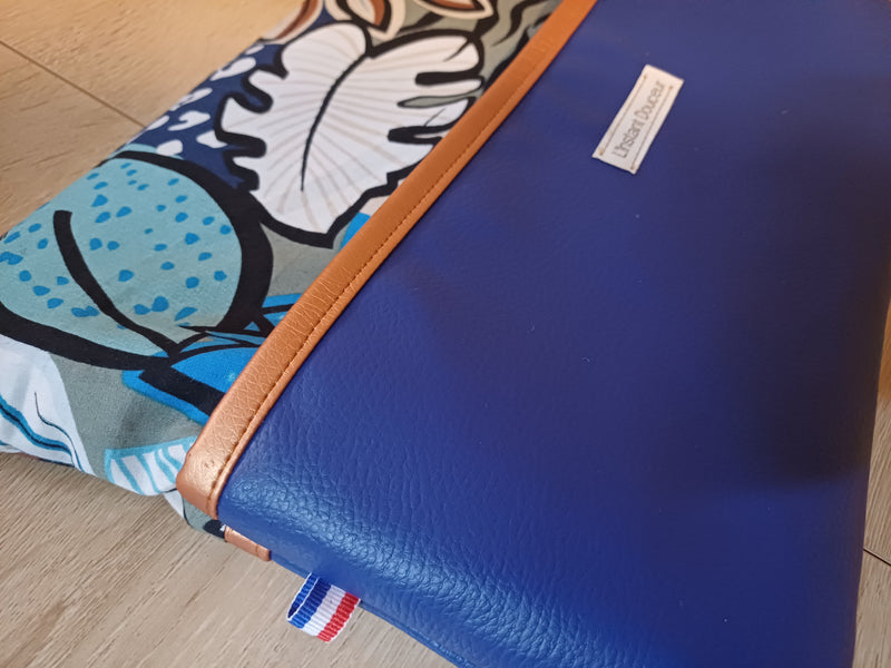 Pochette ordinateur bleu 💙