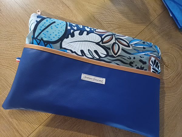 Pochette ordinateur bleu 💙