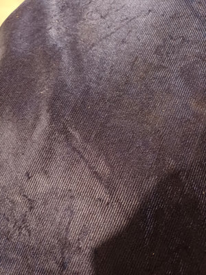 velours petites côtes prune