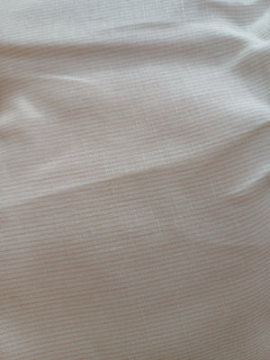 coton ecru rayure