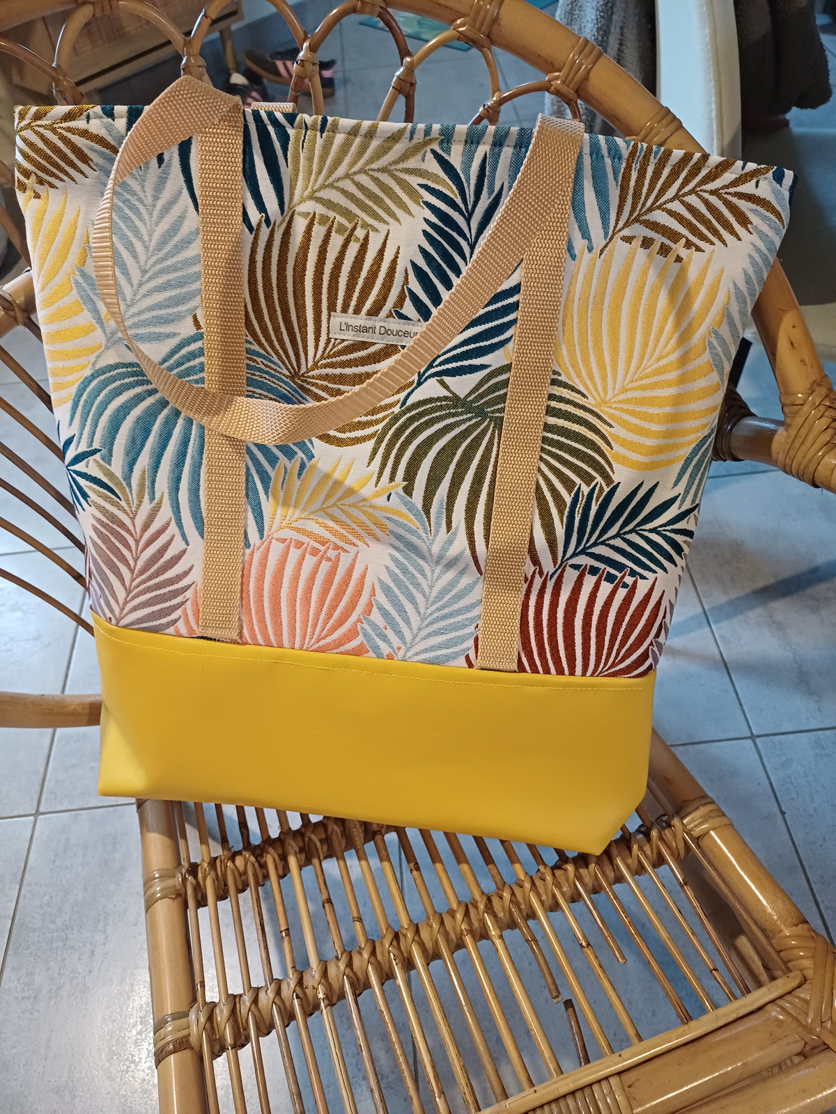 💕le sac cabas " Zouk Love"