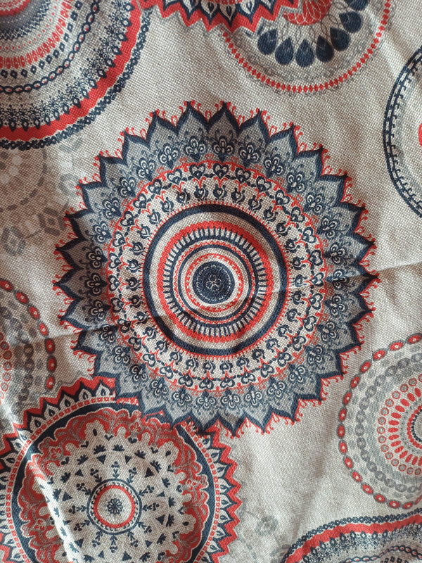 desigual lin rouge bleu
