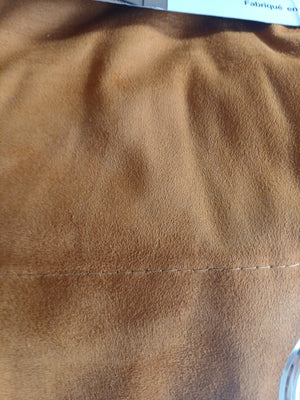 suedine camel
