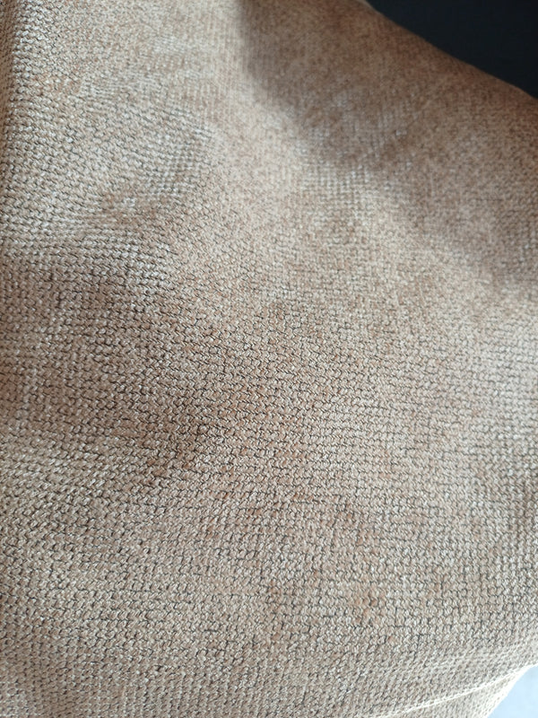 jacquard camel pale brillant
